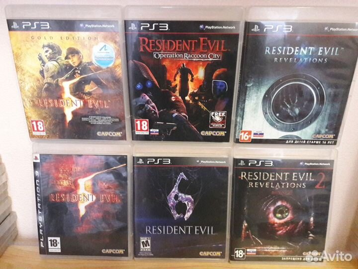 Игры для PS3 серии Resident Evil