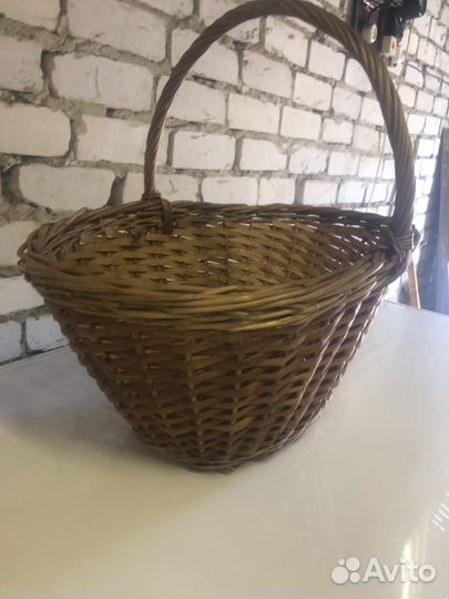 Корзина плетеная