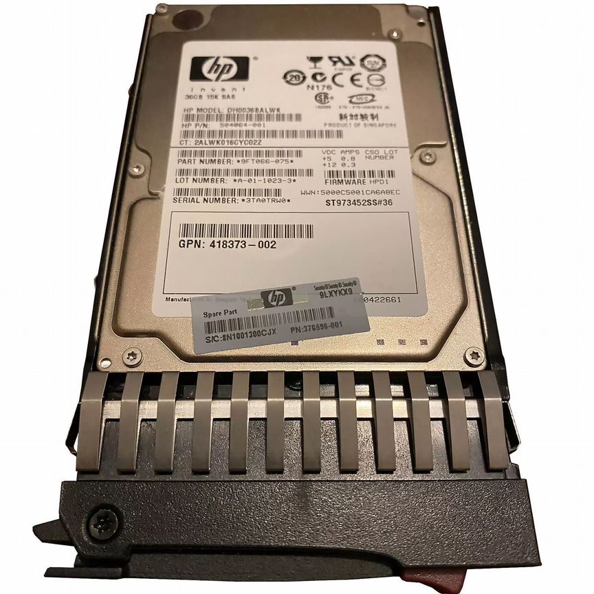 [DH0036BALWK] Жесткий Диск Hp 36gb Sas 2,5" Hdd Dh0036balwk