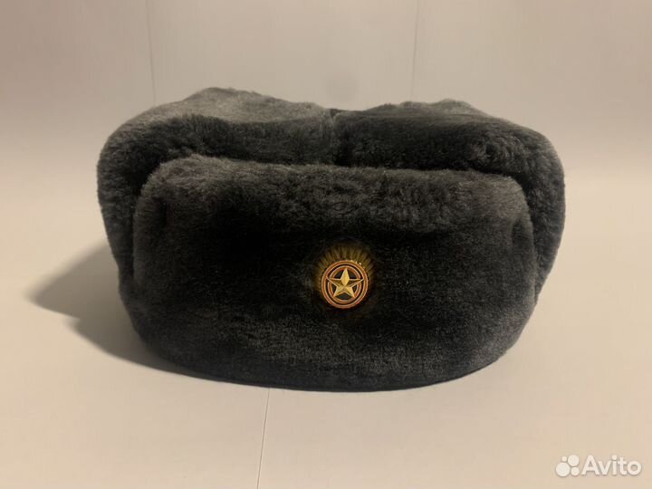Шапка ушанка военная