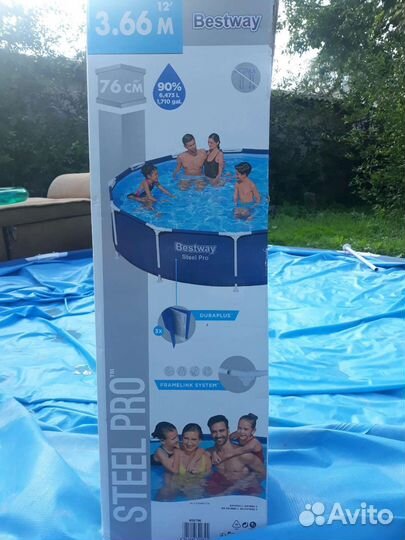 Каркасный бассейн 6473 литра