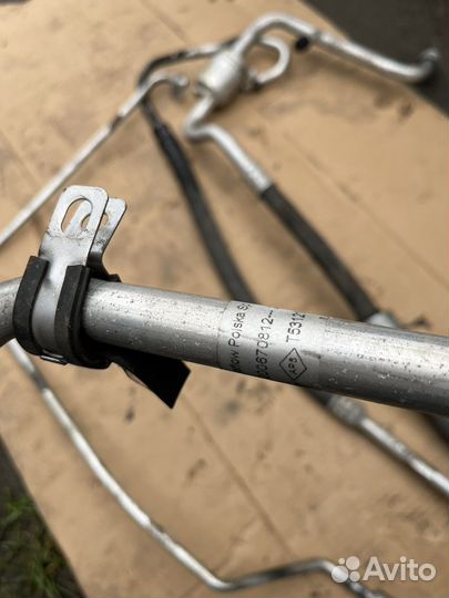 Renault duster трубки кондиционера