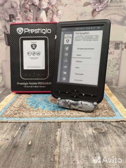 Prestigio Nobile PER3464B (E-Ink, 4GB, динамики)