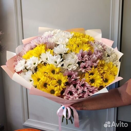 Хризантемы доставка цветов