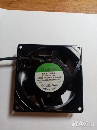 Вентилятор скольжения Sunon Sf23092a