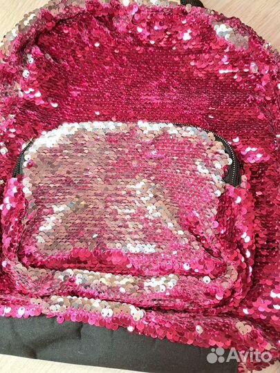 Портфель с пайетками