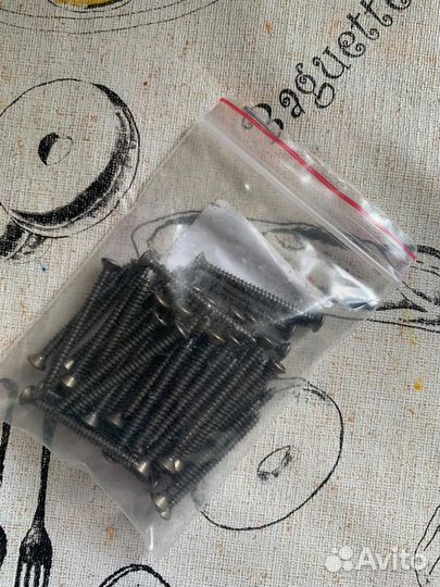 Саморезы Lindas для изоляторов (темная бронза)