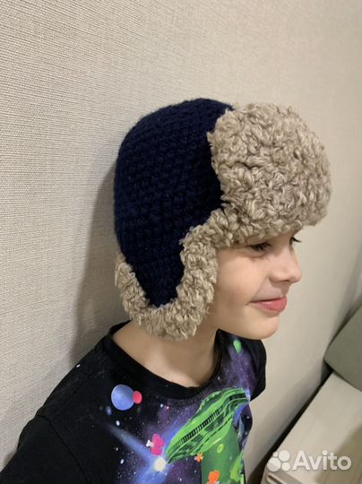 Шапка детская вязаная