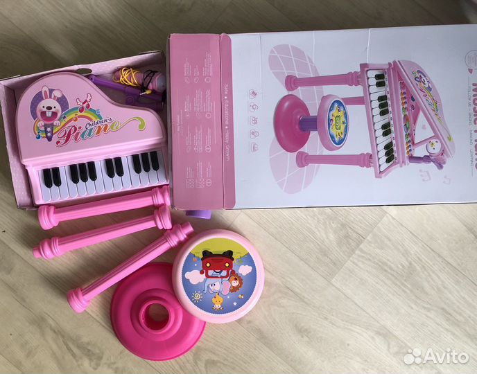 Пианино детское с микрофоном