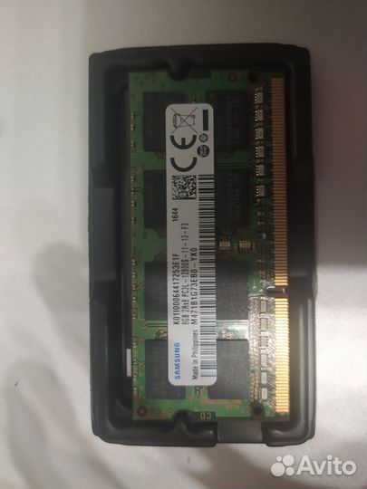 Sodimm ddr3 PC3L 8gb на ноутбук