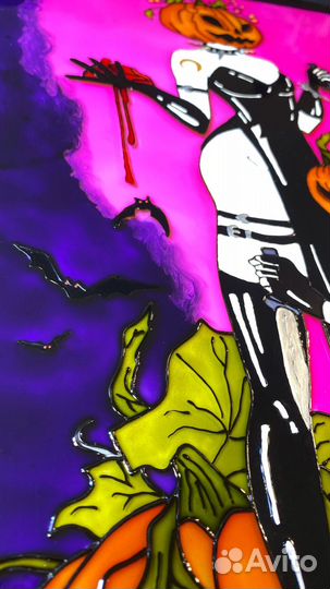 Готический витраж