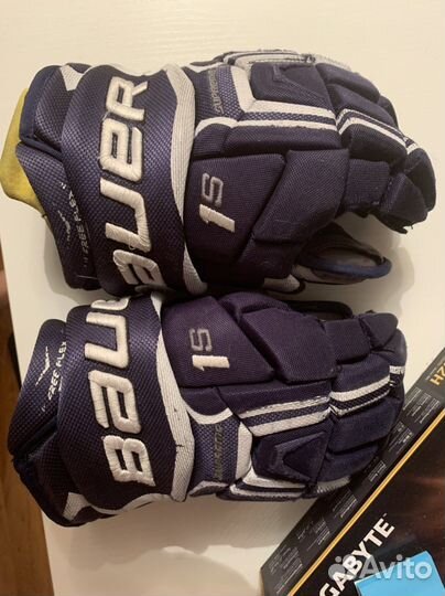 Краги хоккейные 12 bauer 1s