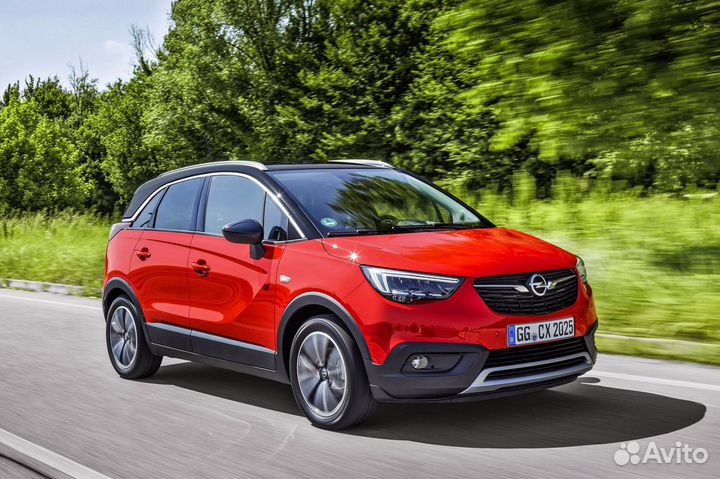 Коврик в багажник Opel Crossland X с бортиком