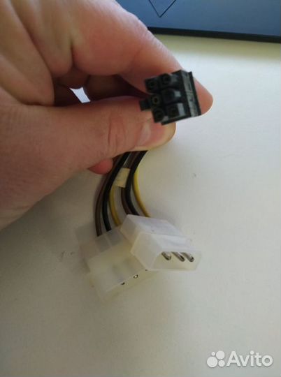 Переходник для видеокарты 6pin
