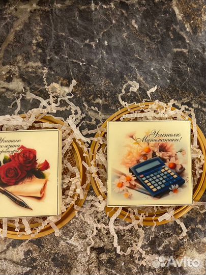 Шоколадные открытки на день учителя