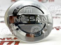 4 шт Nissan 3D стикеры 56мм (silver)
