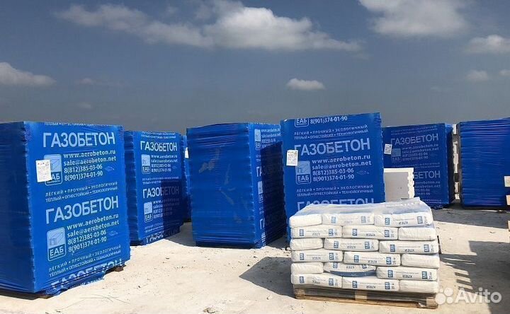 Газобетонные блоки / газобетон еаб