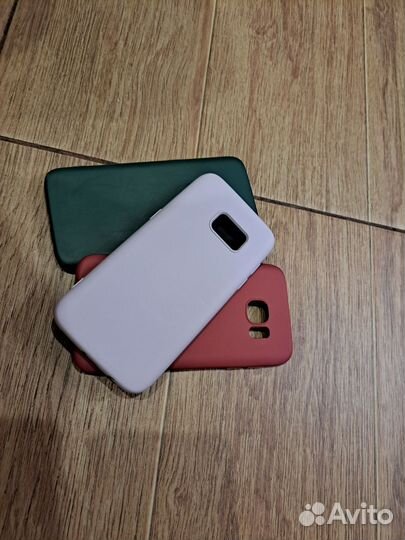 Чехлы бампера и защитные стекла на Samsung S7