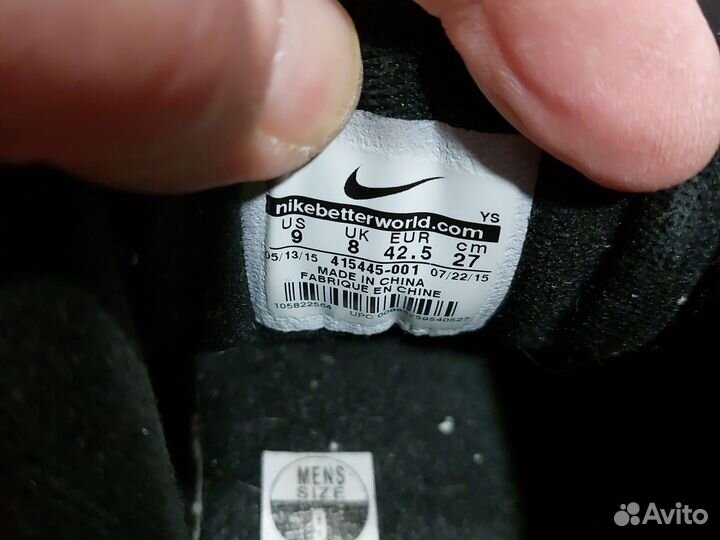 Кроссовки nike 42,5