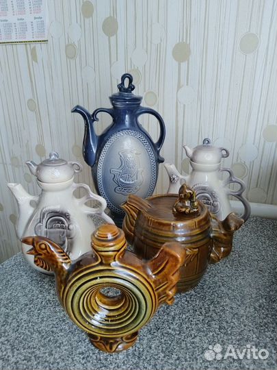 Керамические чайники СССР