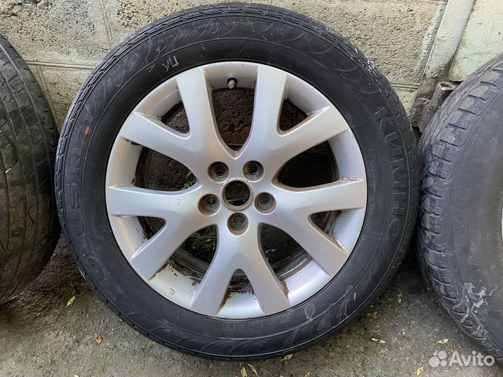Колёса диски с шинами mazda cx7 2007