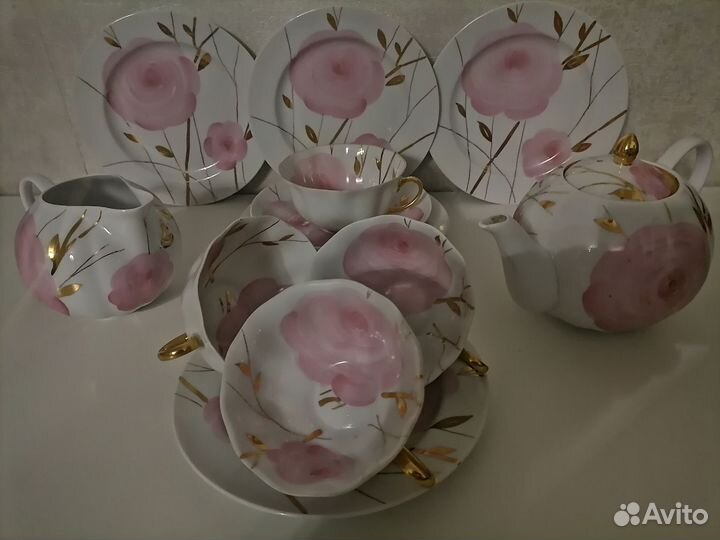Чайный сервиз СССР дулево