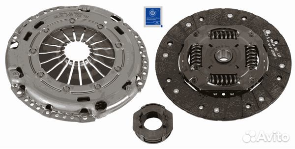 Сцепление к-т VW golf V-VI/passat VI-VII/jetta/tou