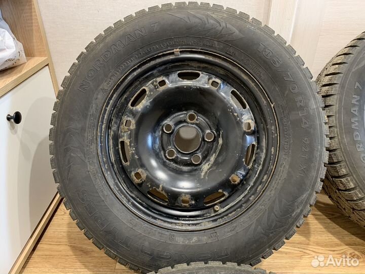 Зимние колеса r14 на vw polo