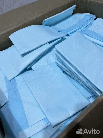 Пелёнки для животных собак одноразовые ватные