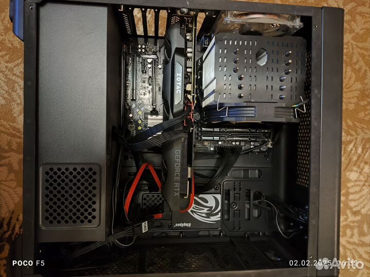 Игровой пк 8600k/rtx 3070