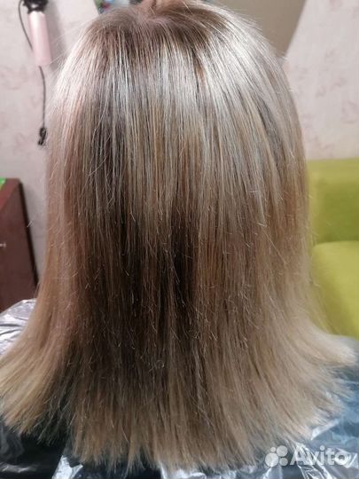 Стрижка, окрашивание волос, оформление бровей