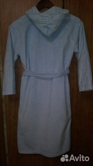 Халат мужской с капюшоном