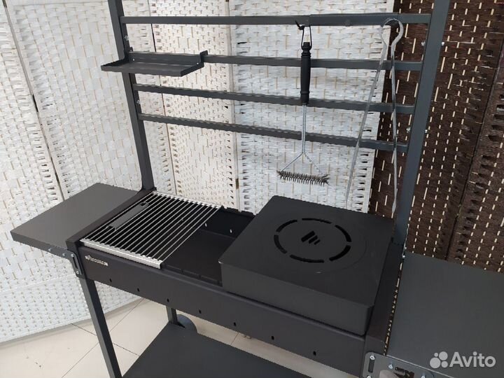 Мангал с крышей сталь 3мм