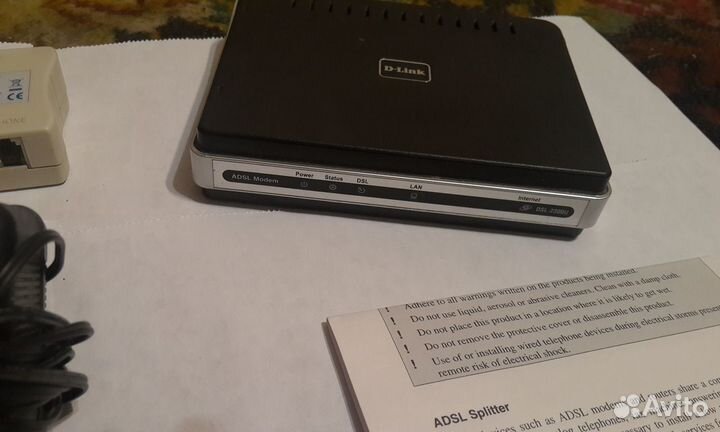 Adsl модем Dlink 2300U (2500U)