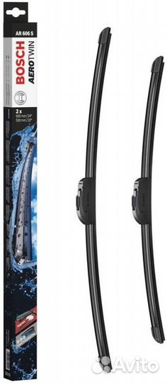 3397118910 Щетки стеклоочистителя бескаркасные aerotwin retrofit 600/500мм крепление hook