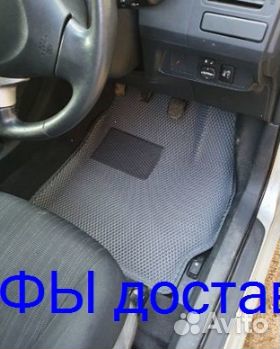 Эва Коврики 3D с бортами для авто