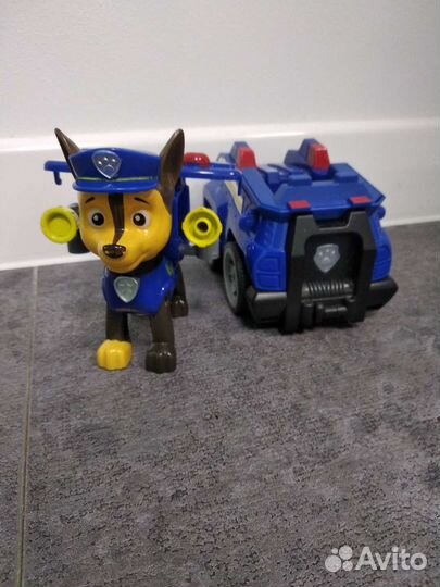 Набор щенков с машинами Щенячий патруль Raw patrol