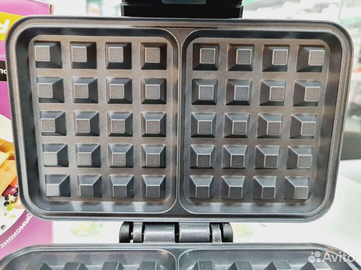 Электровафельница Сластена бельгийские вафли