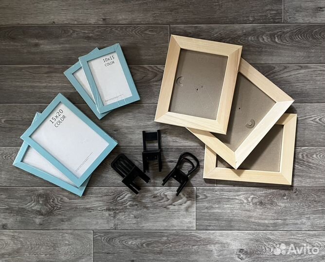Фоторамки Leroy Merlin и вешалки IKEA