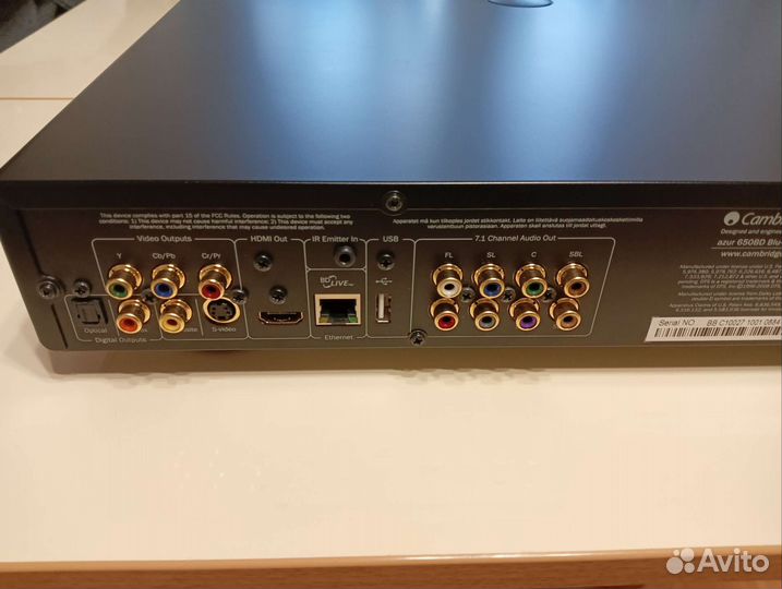 Blu-ray проигрыватель Cambridge audio azur 650 BD