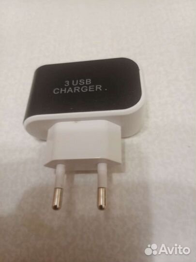 Блок питания - тройник разъем usb