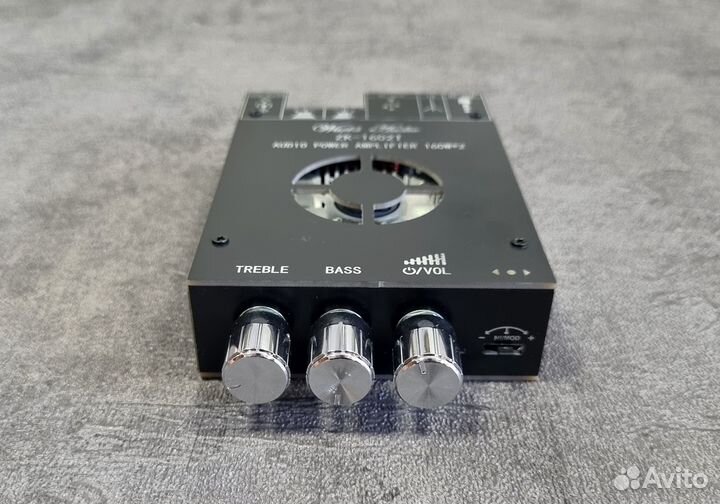 Стерео усилитель ZK-1602T, 2х160 Вт, Bluetooth 5.0