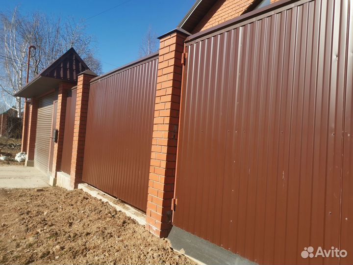 Забор из профлиста