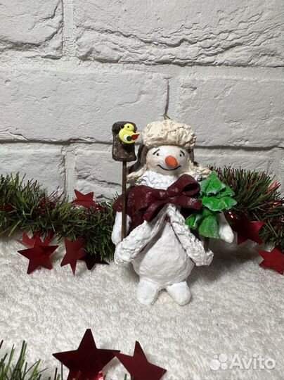 Вантая ёлочная игрушка. Ручная работа