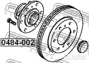 Шпилька колёсная