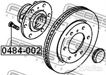 Шпилька колёсная