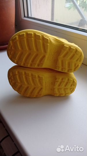 Сапоги детские Crocs c8, 25размер