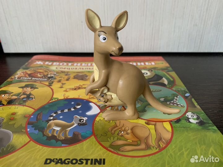 Фигурка животные саванны деагостини кенгуру
