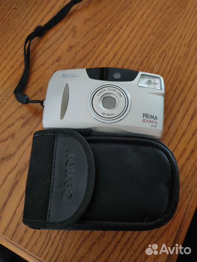 Плёночный фотоаппарат canon prima zoom 76