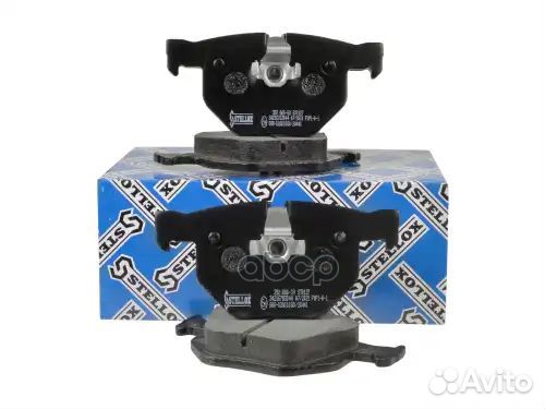 Колодки дисковые з. bmw e60 03 зад Stellox 1863
